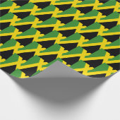 Moderne VLAG VAN JAMAICA Cadeaupapier (Hoek)