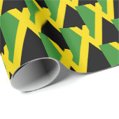 Moderne VLAG VAN JAMAICA Cadeaupapier (Rol Hoek)