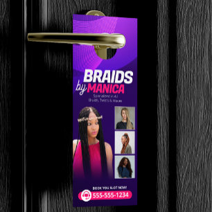 Moderne Vlecht Salon Haar Extensions Vlechten Prui Deurhanger