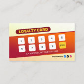 Moderne vlechtsalon vlechtstyliste Haarstylist Klantenkaartje (Achterkant)