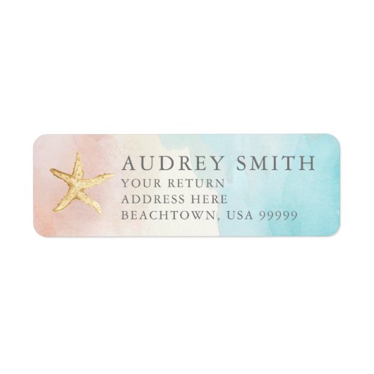 Moderne vlek-Gedekte Etiketten van het Adres van d (Voorkant)