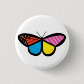 Moderne vlinder Button (Voorkant)