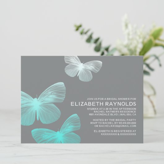 Moderne vlinderdal-doucheruimten kaart (Staand voorkant)