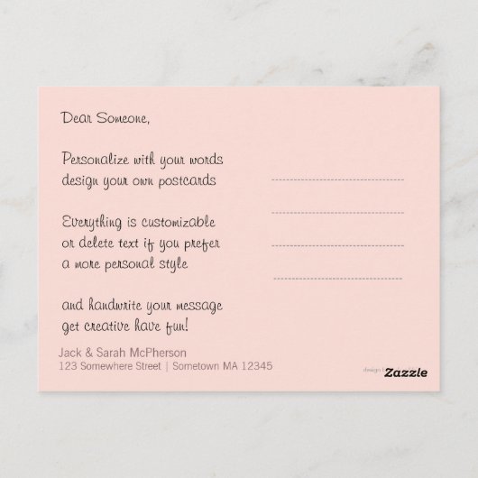 Moderne vlinderkleuren Dank u Briefkaart (Achterkant)