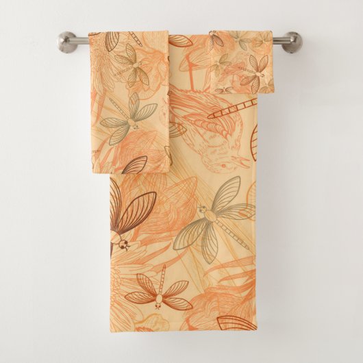 moderne  vlinders bad handdoek (Insitu)