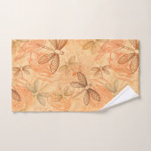 moderne  vlinders bad handdoek (Handdoek)