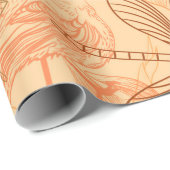 moderne  vlinders cadeaupapier (Rol Hoek)