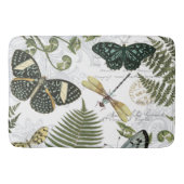 moderne  vlinders en libellen badmat (Voorkant)