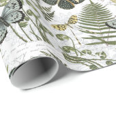 moderne  vlinders en libellen cadeaupapier (Rol Hoek)