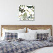 moderne  vlinders en libellen canvas afdruk (Insitu (Slaapkamer))