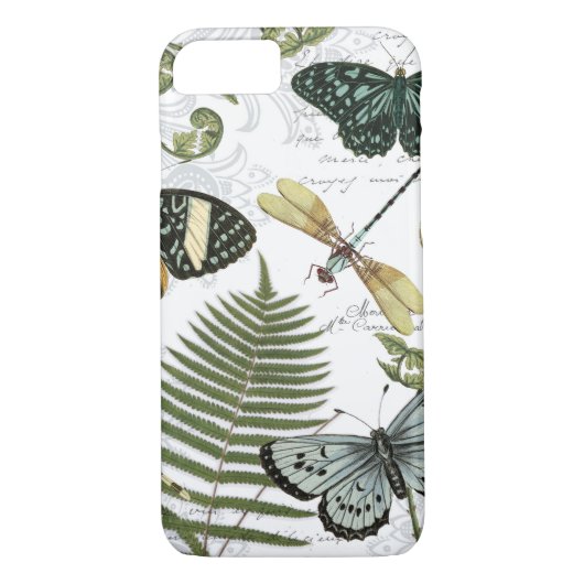 moderne vlinders en libellen Case-Mate iPhone case (Achterkant)