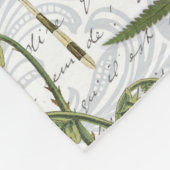 moderne  vlinders en libellen fleece deken (Hoek)