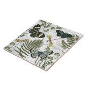 moderne  vlinders en libellen tegeltje (Zijkant)