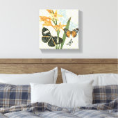 Moderne  vlinders gestrekte canvas (Insitu (Slaapkamer))