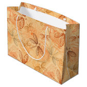 moderne  vlinders groot cadeauzakje (Achterkant Gekanteld)