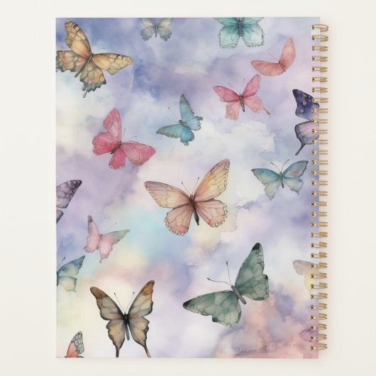 Moderne Vlinders Planner (Achterkant)