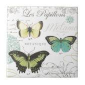 moderne  vlinders tegeltje (Voorkant)