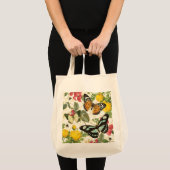 moderne vlindertuin tote bag (Voorkant (product))