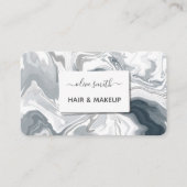 Moderne vloeibare kunst acryl visitekaartje (Voorkant)