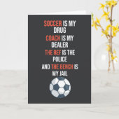 Moderne Voetbal Kaarten Voor Kinderen Sport Jongen (Gele Bloem)