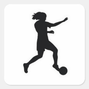 Moderne voetbal kampioenschap badge sport sticker