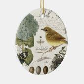 moderne  vogel en nest keramisch ornament (Rechts)