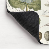 moderne  vogel en nest muismat (Hoek)