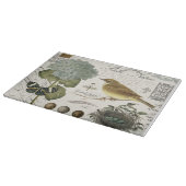 moderne  vogel en nest snijplank (Hoek)