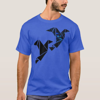 Moderne vogel t-shirt