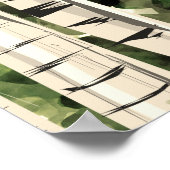 Moderne vogelbomen 16x20 poster (Hoek)