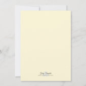 Moderne Vogelhuisjes voor opwarming van de aarde Kaart (Achterkant)