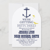  moderne vogelmarine Anchor Kaart (Voorkant)