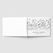 Moderne Vogels van een Veer Bruiloft Gastenboek (Volledig)