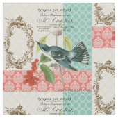 Moderne  Vogelstof Stof (Close Up)