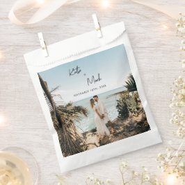 Moderne volledige foto dank u bedankzakje