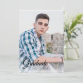 Moderne volledige foto stijlvolle Afstuderen aanko Kaart (Staand voorkant)