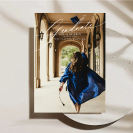 Moderne volledige Photo Afstuderen Announcement ka Kaart