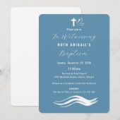 Moderne volwassen doop kaart (Voorkant / Achterkant)