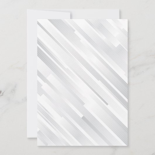 Moderne Volwassene 70e Verjaardag Uitnodiging (Achterkant)