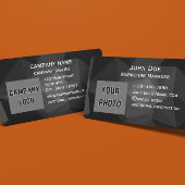 Moderne voor- en achterkant Visitekaartjes