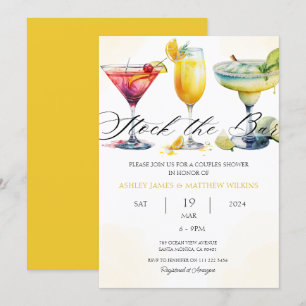 Moderne Voorraad de Bar Cocktail Koppels Co-Ed Dou Kaart