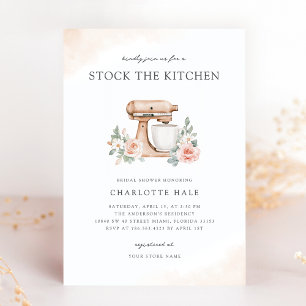 Moderne voorraad in de keuken kaart