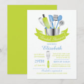 Moderne voorraad van de keuken - bridal kaart (Voorkant / Achterkant)