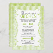 Moderne voorraad van de Keukenbridal-douche Kaart (Voorkant / Achterkant)