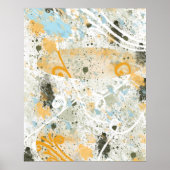 Moderne vormen en kleur poster (Voorkant)