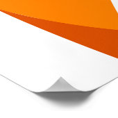 Moderne vormen en naadloos geometrisch patroon in  poster (Hoek)