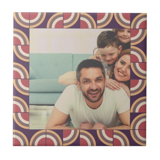 Moderne vormgeving in de midden eeuw 1 tegeltje (Voorkant)