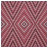 Moderne vormgeving met rood diamant stof (Swatch)