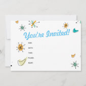 Moderne vormgeving midden in de eeuw kaart (Achterkant)