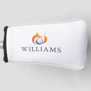 Moderne Vos En Bal Golf Persoonlijke Naam Golfheadcover